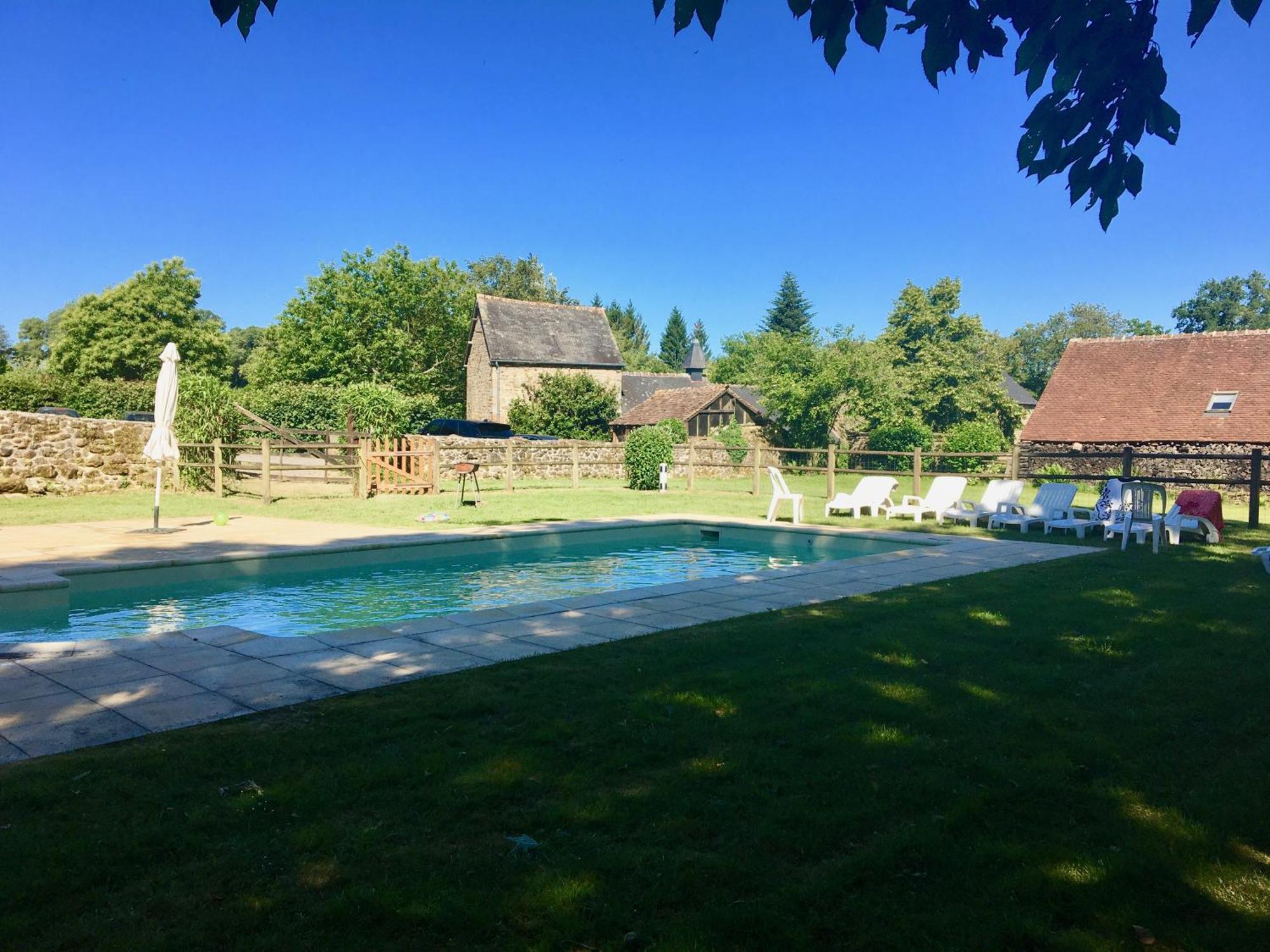 Le Hameau De La Fouquiere Villa Joue-du-Bois ภายนอก รูปภาพ